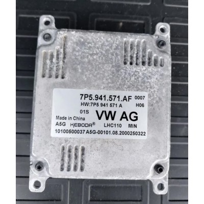 Оригинальный блок управления KEBODA LED модуль 7P5.941.571.AF VW Tiguan 2016 - с LED фарами