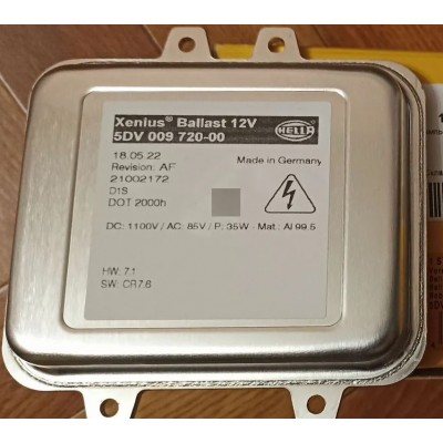 Штатный блок розжига HELLA 5DV 009 720-00 ( 5DV 009 720-001 ) Opel Insignia (без упаковки, новое состояние)