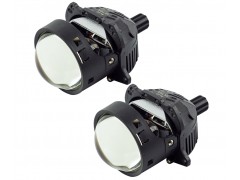 Светодиодные линзы DriveX BiLED ULTRA Blue 3.0″ 65/78W 5.8K