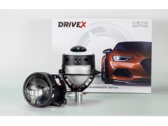 Светодиодные линзы DriveX BiLED Evolution F1SR 3,0″ 47/53W 5500К (размытая СТГ)