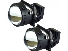 Светодиодные линзы в фары DriveX BiLED Pro 55W 12V Dual-chip
