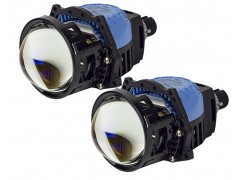 BiLED автомобильные линзы DriveX BiLED City 3.0″ 60/70W 6K 3xLED модуль ближнего/дальнего света