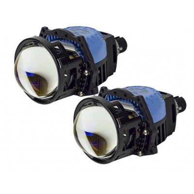 BiLED автомобильные линзы DriveX BiLED City 3.0″ 60/70W 6K 3xLED модуль ближнего/дальнего света