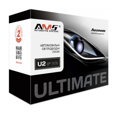 Светодиодные линзы AMS ULTIMATE U2 3.0″ F/R