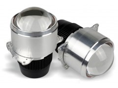 Автомобильные светодиодные линзы AMS Matrix Bi-LED PRO 3"