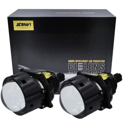 Светодиодные линзы Sanvi S3+ 3.0 дюйма 60W