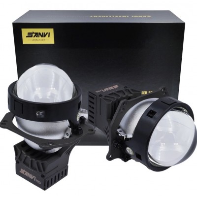 Светодиодные Bi-LED линзы Sanvi A8 PRO 50W 3.0 дюйма