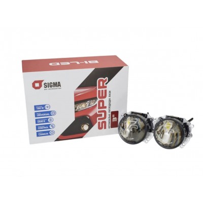Светодиодные линзы Sigma Bi-LED SUPER 3.0″