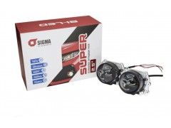 Светодиодные линзы Sigma Bi-LED SUPER 2.5″