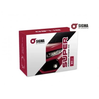 Автомобильные линзы SIGMA Bi-LED SUPER X1 3.0 