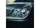 Замена штатных линз Mercedes E W211 на биксеноновые линзы Hella 3R Standart 