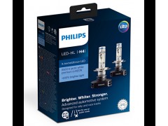 Philips LED  X-tremeUltinon LED H4 6500K 12V 12901HPX2 (2шт.)