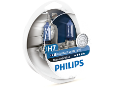 Галогеновая лампа Philips H7 Diamond Vision 5000К набор