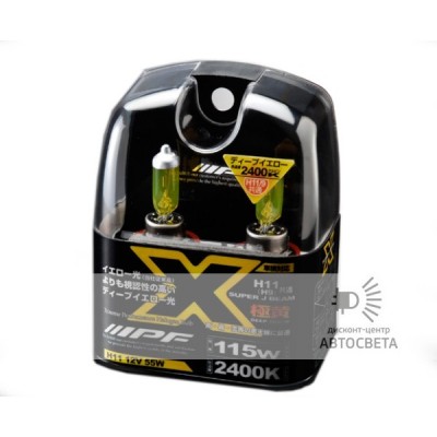 Лампа IPF H3 XY33 YELLOW  2400K 