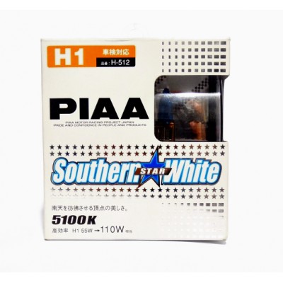 Галогеновые лампы PIAA Н1 Southern Star White(5100K)
