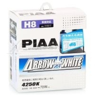 Галогеновые лампы PIAA Н8 Arrow Star White (4250K)