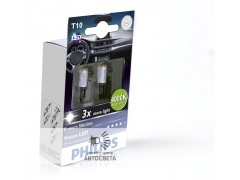 Светодиоды Philips LED T10 (W5W) Vision (+200%) 4000К