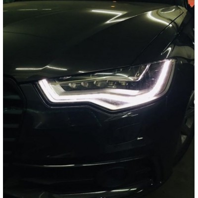 Устранение запотевания фары Audi A6 