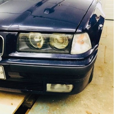 Устранение запотевания фары + установка новых линз в фары BMW 3 E36