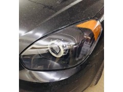 Замена стекла + полировка фары Hyundai Accent