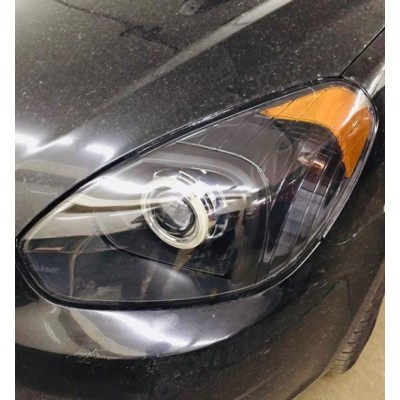 Замена стекла + полировка фары Hyundai Accent