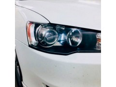 Установка биксеноновых линз Galaxy G5 на Mitsubishi Lancer X