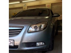Устранение запотевания фары и ПТФ Opel Insignia + детейлинг