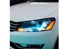 Установка биксеноновых линз Galaxy Q5 на Volkswagen Passat B7 
