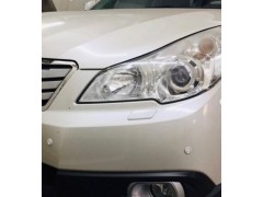 Замена штатных биксеноновых линз на Galaxy Q5 на Subaru Outback