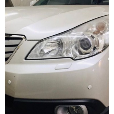 Замена штатных биксеноновых линз на Galaxy Q5 на Subaru Outback