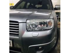 Устранение запотевания фары + перепаковка Subaru Forester