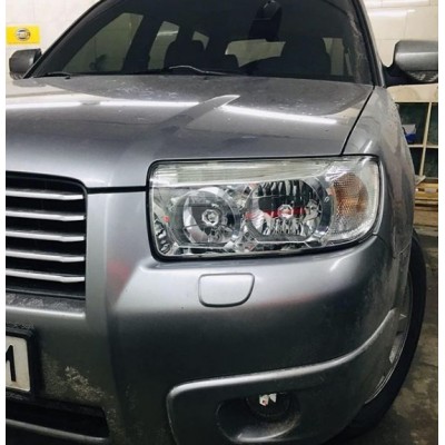 Устранение запотевания фары + перепаковка Subaru Forester