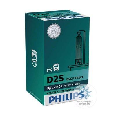 Оригинальная ксеноновая лампа Philips D2R 85126XV2S1 X-tremeVision gen2