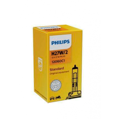 Галогеновая лампа Philips H27W/2 Vision +30% 